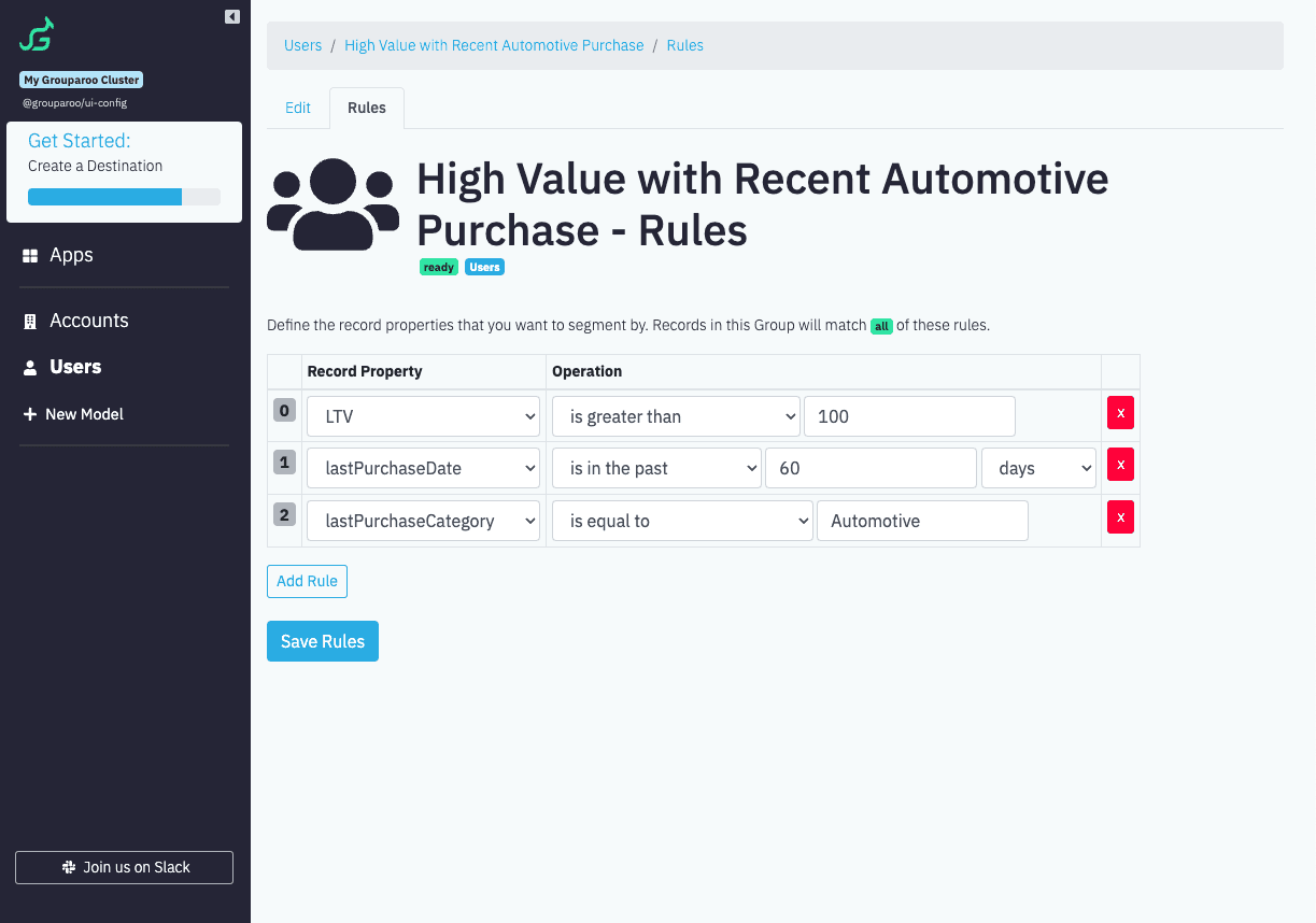 UI Config: Group Example #2