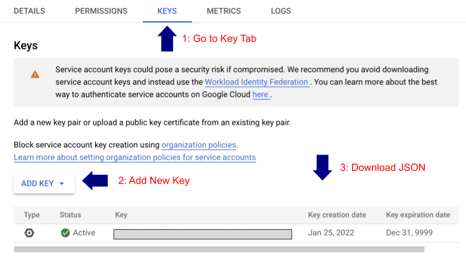 BigQuery Setup