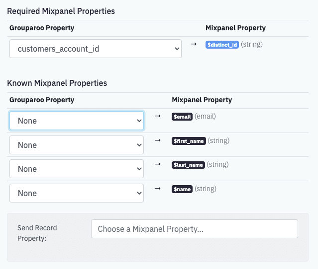 Mixpanel Export Profiles Properties